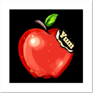 Apples Are Tasty - Yum Says The Vegetarian And Vegan Posters and Art